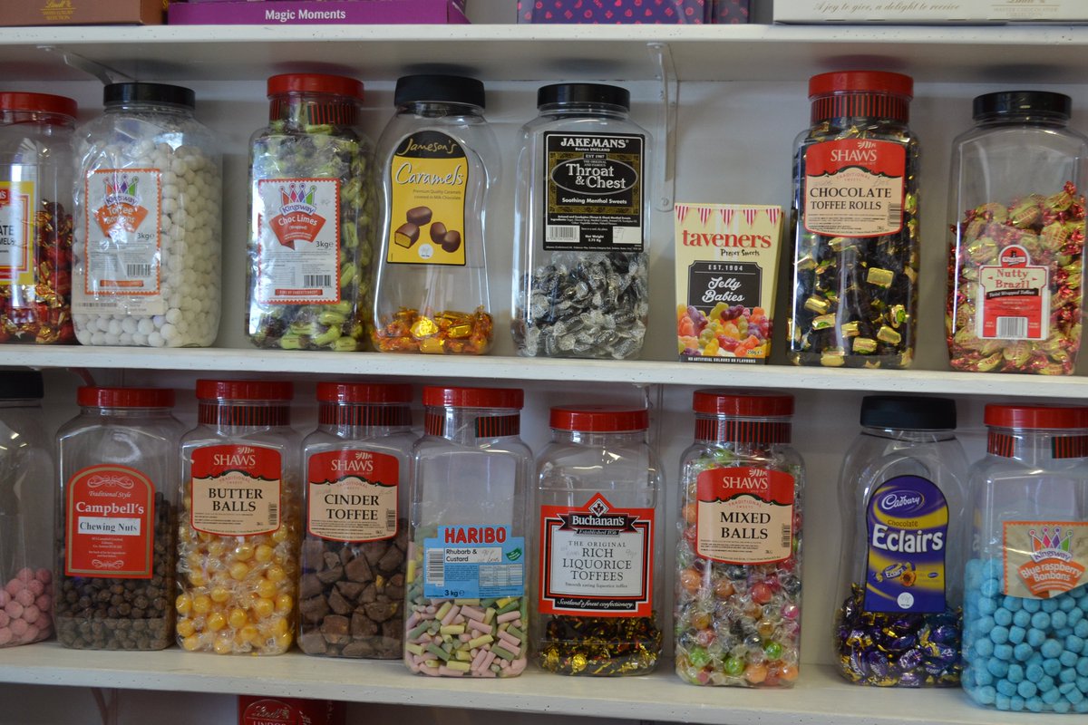 CreativChangeNI's tweet photo. #blaneys sweetieshop @visitstrangford has not changed since I was a child #quarter #treats https://t.co/vEmXC0BYzU