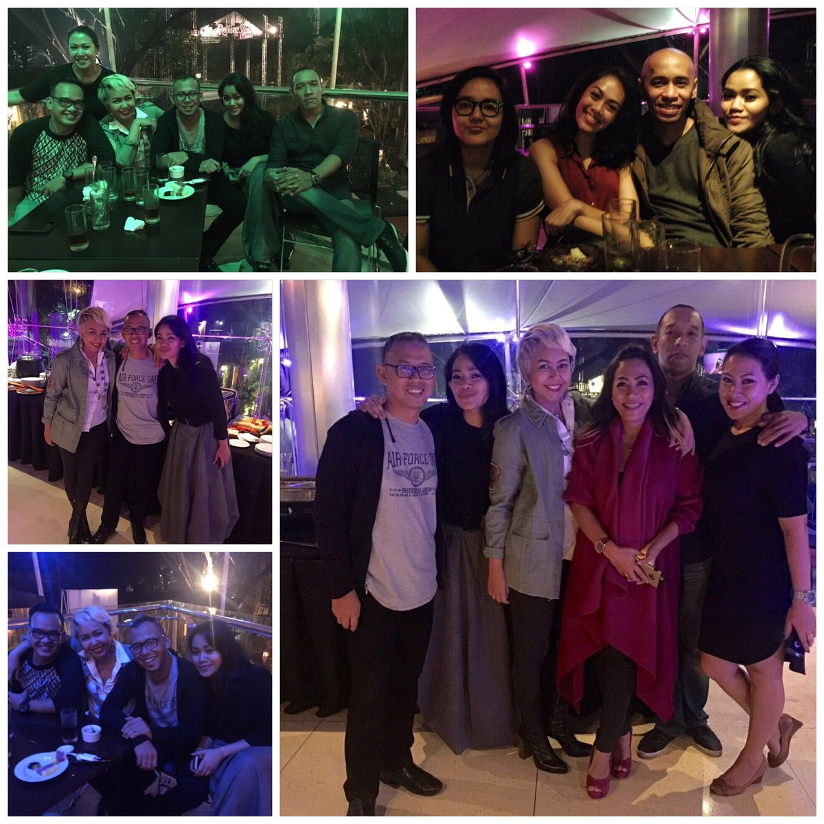 our crowd last week on <a href="/rifaedwin/">Rifa Edwin</a> 's birthday - <a href="/DinaElite/">Dina Carol</a>