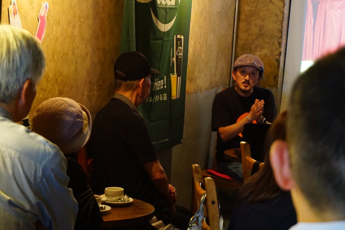 _tabicafe's tweet image. 満員御礼❗「ちょい悪風喫茶店店主が脱サラ前の有休で行ったインド旅」終了しました❗

店主の人生転機話をききたいと、沢山のご来場ありがとうございました❗ #旅カフェ #群馬 #インド