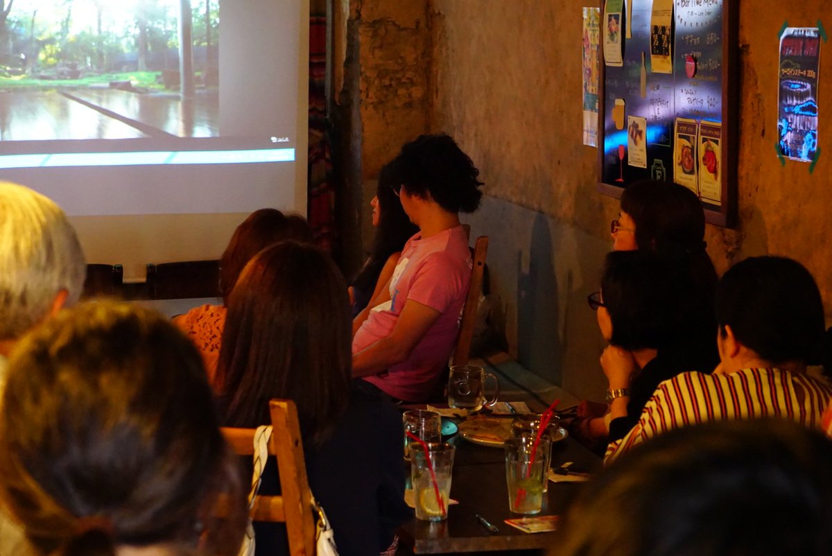 _tabicafe's tweet image. 満員御礼❗「ちょい悪風喫茶店店主が脱サラ前の有休で行ったインド旅」終了しました❗

店主の人生転機話をききたいと、沢山のご来場ありがとうございました❗ #旅カフェ #群馬 #インド