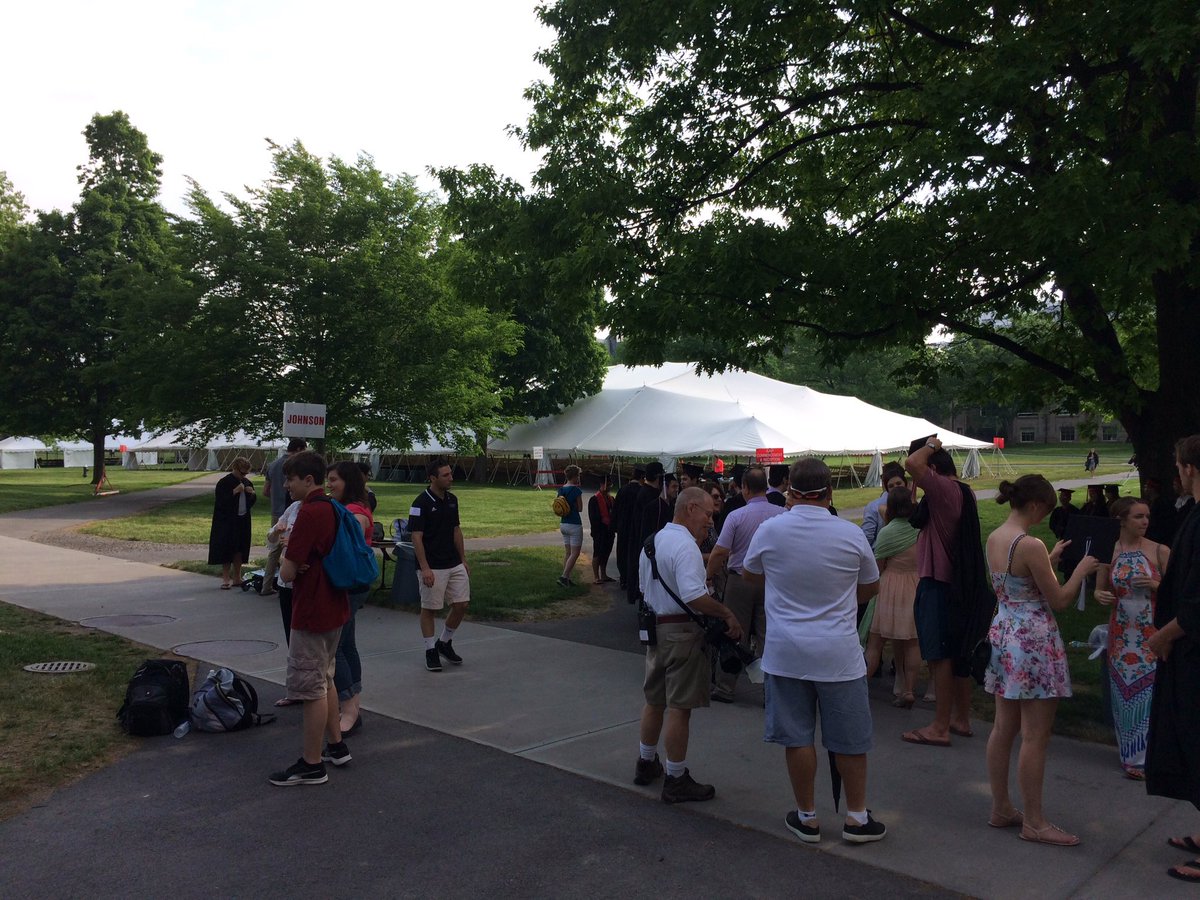 MattLabergeCMHC's tweet photo. Prepring for @Cornell Commencement ceremony #CornellMBAGrad https://t.co/P5gVA5KAcU