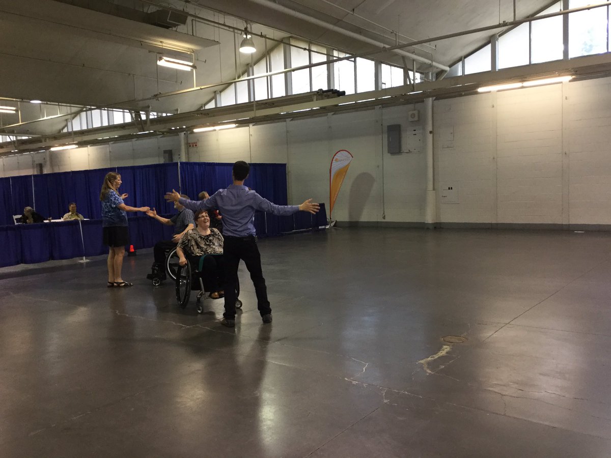 C_AChafe's tweet image. @WHEEL_DANCE great to meet in person at #PIM16 &amp;amp; to catch @randy_mcneil et al tear up the dance floor.