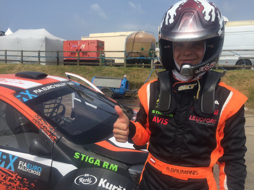 Congrats to <a href="/artisbaumanis/">Artis Baumanis</a> for 2nd place in @FIAWorldRX #s1600 #LyddenRX ! 🏁🏆 Baby, you are the best!