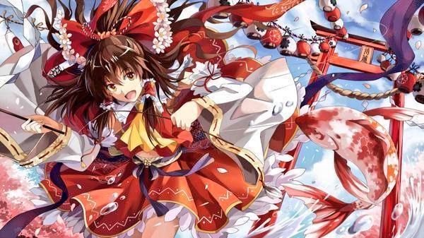 O Xrhsths ヽ ﾉ素敵な霊夢 Sto Twitter 博麗霊夢が可愛いと思った人はrt Rtした人は絶対フォローする ﾟwﾟ