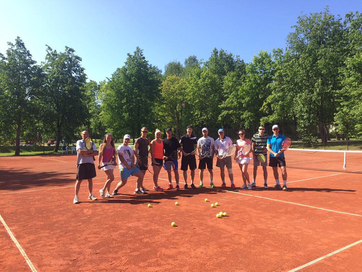 Siguldas_teniss's tweet photo. Pirmais šīs sezonas tenisa turnīrs... https://t.co/Wexz2r6ALO
