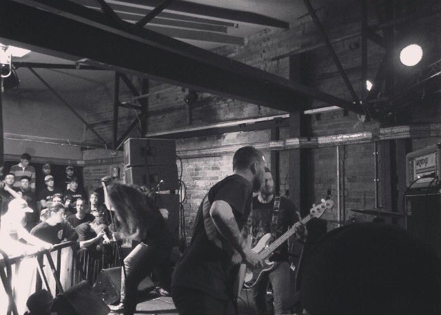 Sick set from Gaia Bleeds, <a href="/Venomprison/">Venom Prison</a> currently smashing it on stage now!