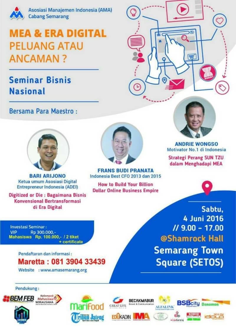 Megadwic's tweet photo. [Supported Project by Kelompok Mahasiswa Wirausaha]

MEA &amp;.... https://t.co/8gJsUKIHQN https://t.co/T0hjTetSJD