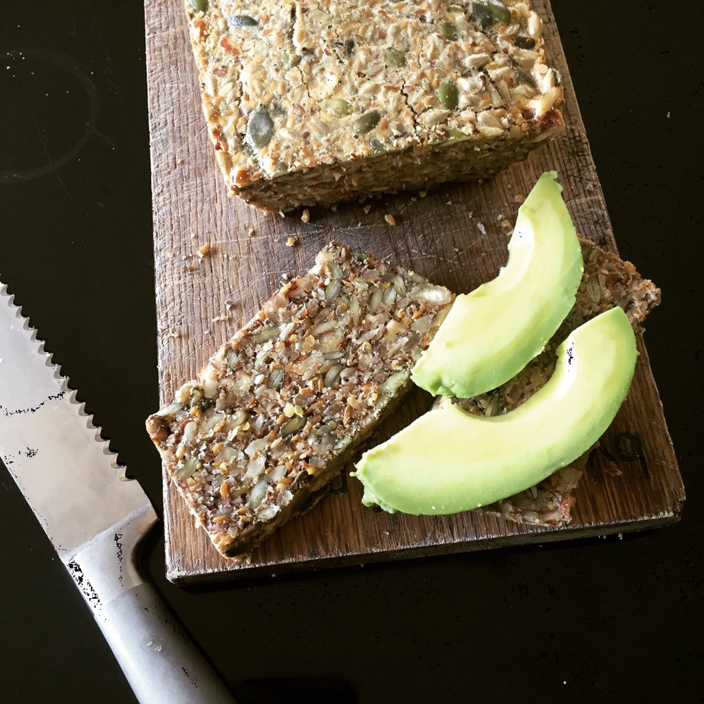 jrharkin's tweet photo. V pleased with my first attempt making @globalcyclingnetwork nut &amp; seed bread! #eatclean #cyclingfood #glutenfree https://t.co/skq1ER1Mkh