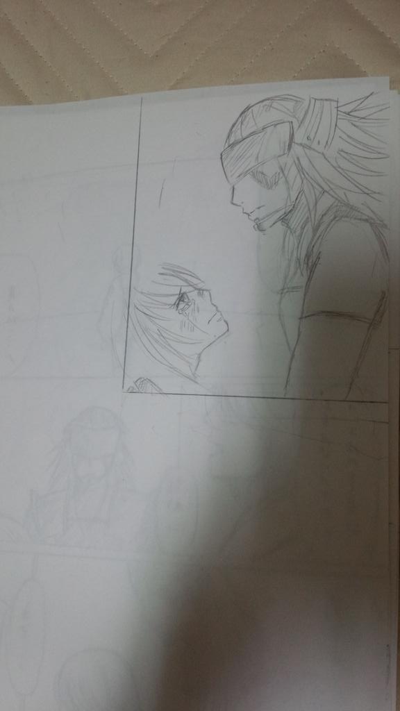 ねえ～昔の自分～～!!この後どうなるの～??風魔は鶴ちゃん殺しちゃうの??なんでいいとこで描くの止めてるの??? 