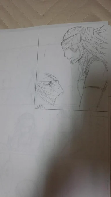 ねえ～昔の自分～～!!この後どうなるの～??風魔は鶴ちゃん殺しちゃうの??なんでいいとこで描くの止めてるの??? 