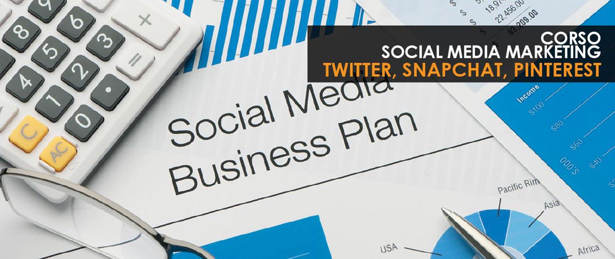 Twitter, Snapchat e Pinterest. Scopri come usarli per trovare clienti con il nostro corso: ow.ly/pPD5300p0pg