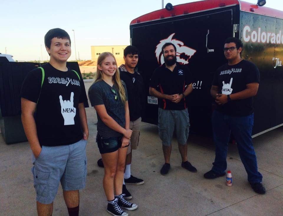 colorado_isd's tweet photo. Good Luck Wolf Band Percussion ensemble, performs at 2pm for State Solo and Ensemble in Pflugerville! https://t.co/6EhREgCX26