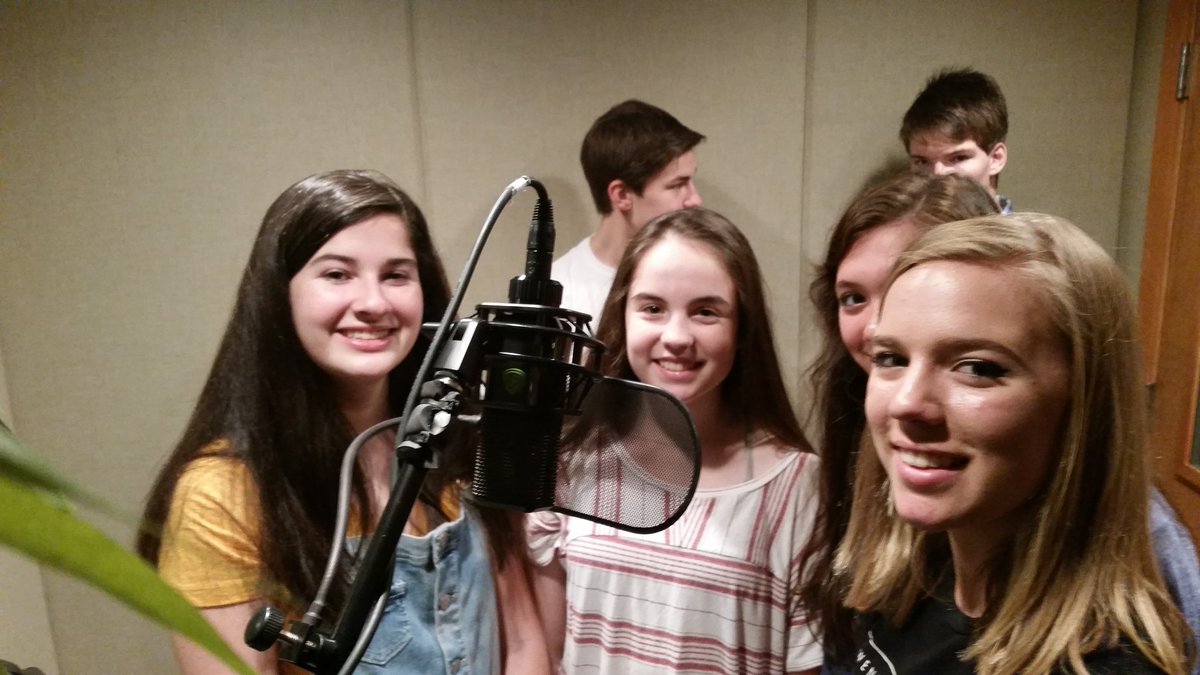 Studio time! <a href="/NYMF/">NY Musical Festival</a>  #breakingthemoon