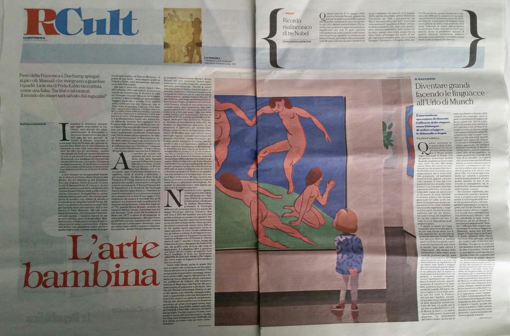 MuseoBambino's tweet photo. "Il mondo dei musei sarà salvato da ragazzini?". Repubblica 29.5.16 https://t.co/jUT06pevbm