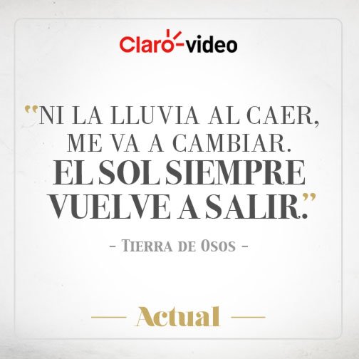 Revista_Actual's tweet photo. ¡Buen domingo! #FrasesDePelículas @ClaroVideoMx https://t.co/jGYi9wndSO