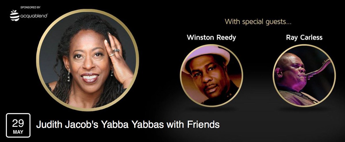 regfraternityuk's tweet photo. #JudithJacob's @JJyabbas Yabba Yabba with #WinstonReedy &amp; #RayCarless Sunday 29th May at Enfield's Dugdale Centre https://t.co/Lc1oCpqg4o
