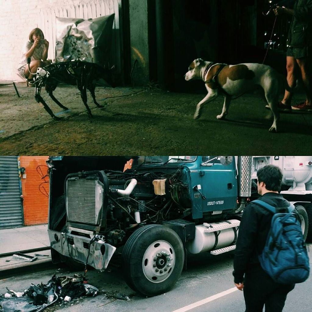 lacca_japan's tweet photo. @quintohui Retweet According to @vendomenech 
#deusexmachina #maninthemachine
#bushwick, #brooklyn #nyc #dawg #wrec… https://t.co/lgwPzUcyXx