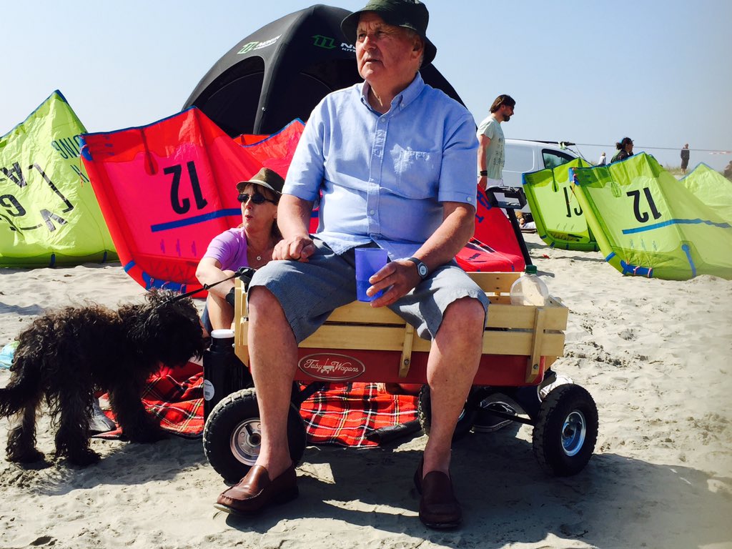 Granddads happy #BattleForTheBay
