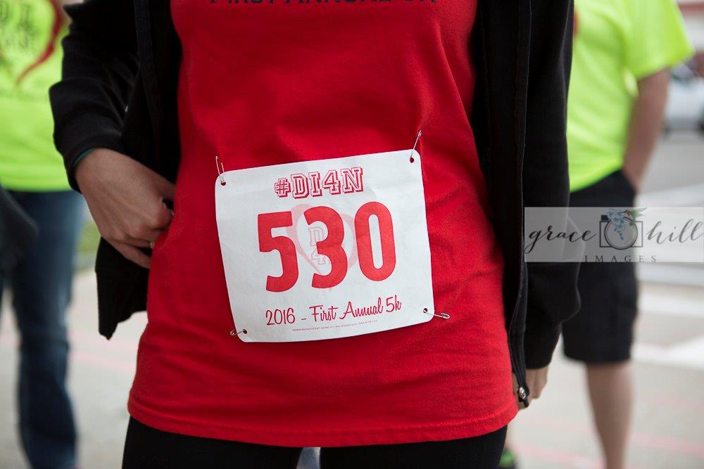 814903's tweet photo. I chose to wear 530 at your 5K to represent your bday ! Always on my mind and in my heart son! #di4n #redfornick https://t.co/bYfxQGQUnS
