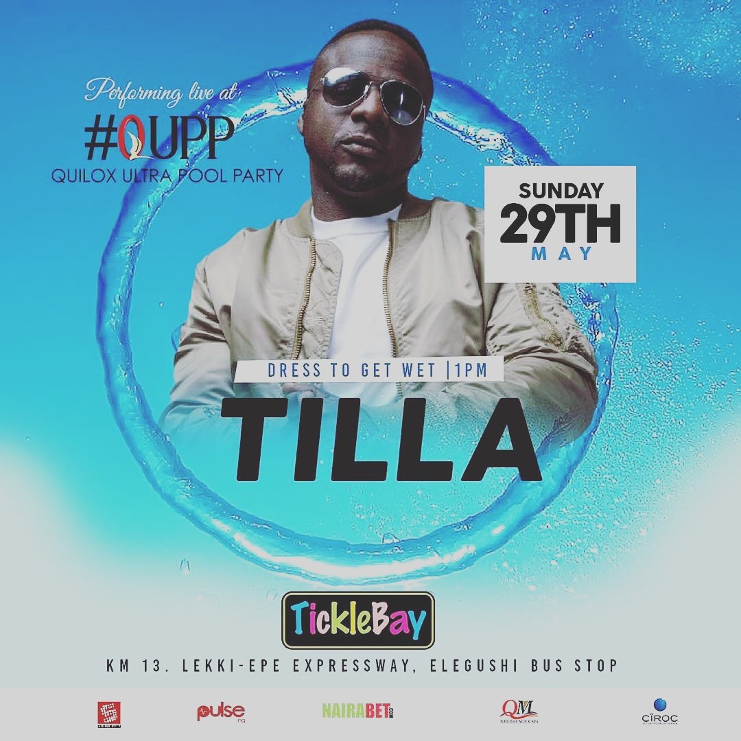 officialmrdre's tweet photo. Dress To get Wet 🏊🏊  #Qupp ..PERFORMING LIVE @Tilla_Official #onireason #poolparty #music #cocktail @AquilaRecordsNG https://t.co/J6HPFN8EtV
