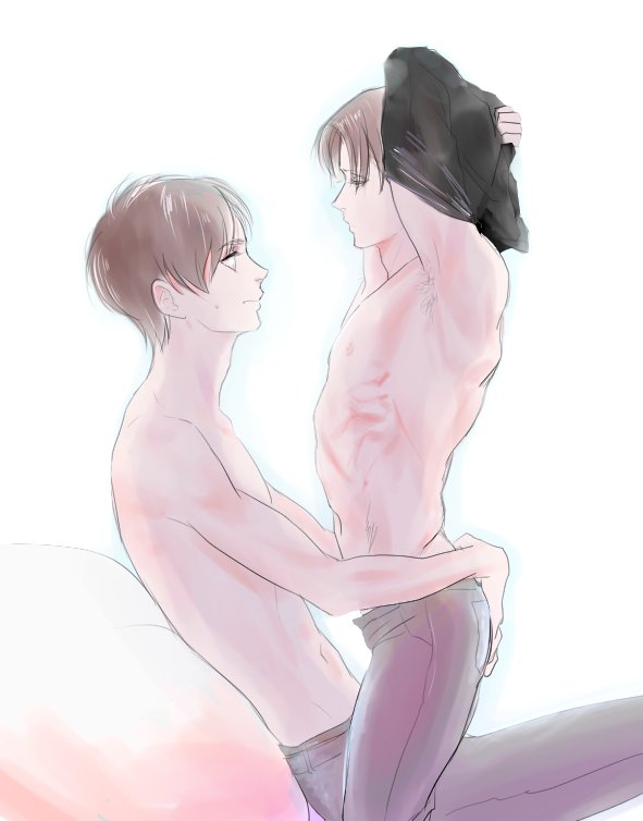 「体格差 」|おて梨のイラスト