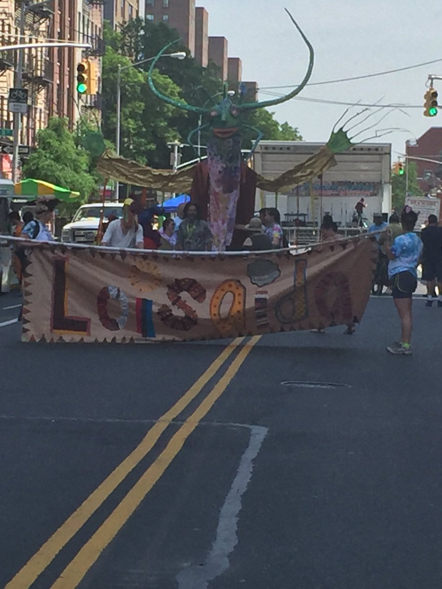 NYPD9Pct's tweet photo. Great day for the parade opening the @loisaidafest @LoisaidaInc street fair. It's going until 6 so come on down https://t.co/h0g4rnZs8s