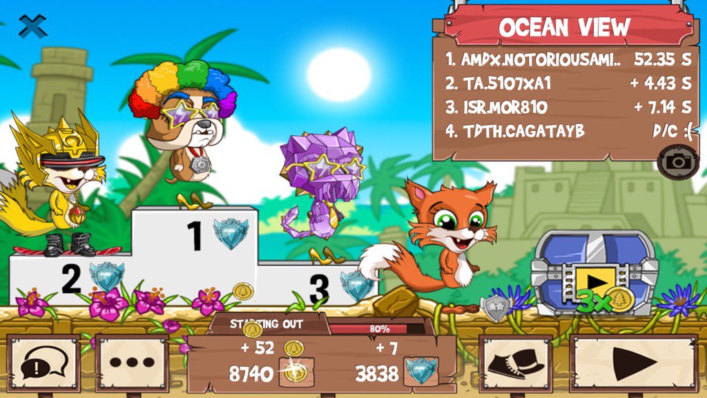 NotoriousAmiti's tweet photo. I just beat a golden fox! #funrun2 #5107XA1 #mor810 #CagatayB https://t.co/NmhyF1I23Y