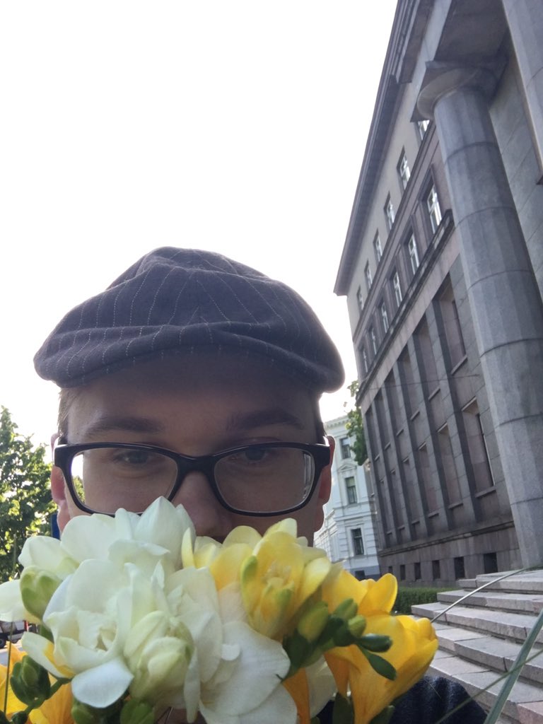 Laimīgi atpakaļ no Liepājas un gatavs Turaidas rozes <a href="/RajeckaOlga/">RajeckaOlga</a> noslēdzošajam koncertam Splendid Palace!