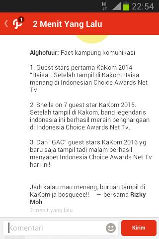 Fact or ? 😀 congratullations <a href="/gamal1990/">gamal 1990</a> <a href="/AbigailCantika/">Cantika Abigail</a> <a href="/GAC_music/">Gamaliél Audrey Cantika</a>