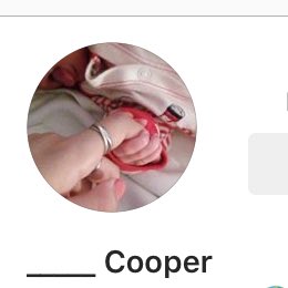 ____Cooper's tweet photo. #NEWS _______ cambio su foto de perfil a una con el pequeño Edwards https://t.co/R14vMe8cLz