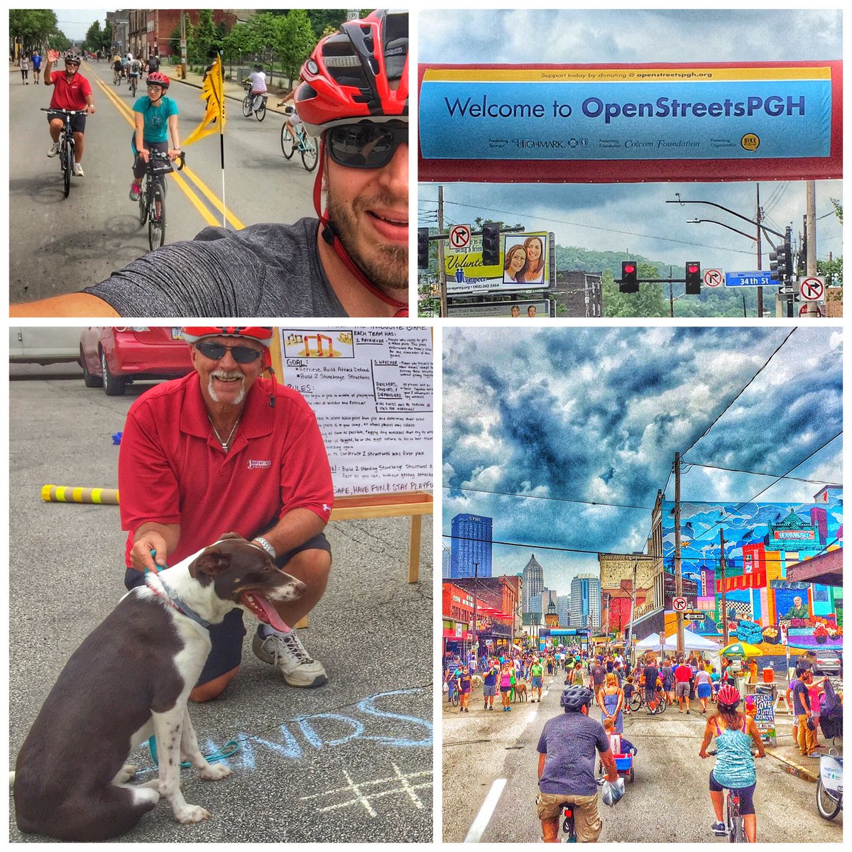LGin412's tweet image. We ❤️ #Pittsburgh 🐶😁☀️🚴🏼👫@openstreetspgh @StripDistrict @lvpgh @iheartpgh @BikePGH @FindSomeFlow @activepgh