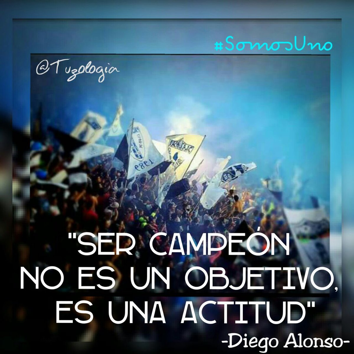Tuzologia's tweet photo. ¡Dale alegría a mi corazón!
Once guerreros en la cancha y miles más apoyando. 

#SomosUno https://t.co/GqthHykFCG