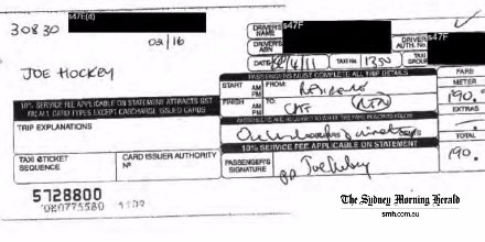 1petermartin's tweet photo. EXCLUSIVE Joe Hockey, the Cabcharge dockets and secret investigation: https://t.co/7JMFqnB9kG @smh @theage #auspol https://t.co/hd0LlTfWHf