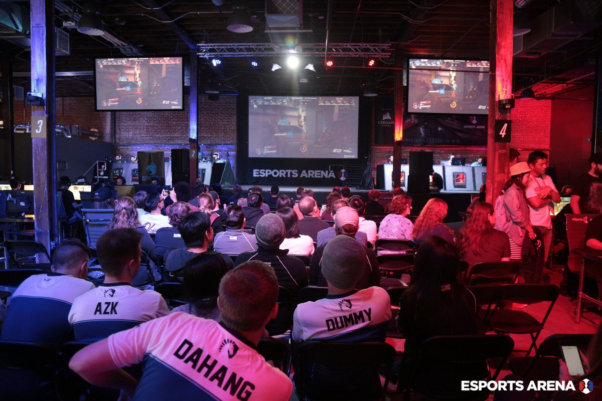 Team Liquid watch in the crowd, as Gale Force takes on Clutch