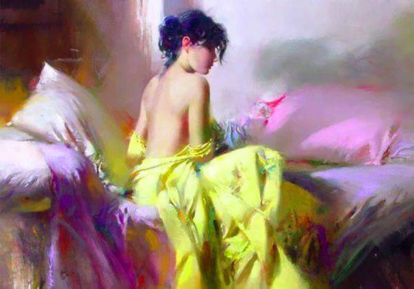 attimidavivere's tweet photo. #DonneInArte un omaggio per te da Pino Daeni #donneingiallo #buonanotte https://t.co/yjJl9QEcqu