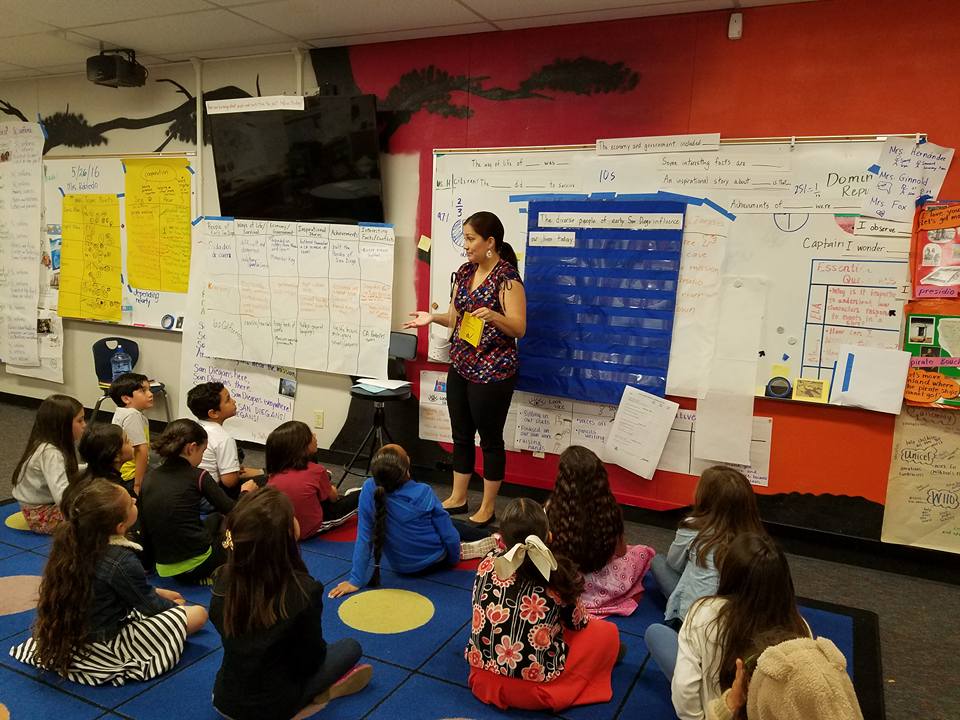 serajhernandez's tweet photo. Great week with @DLE_SDSU recent graduates seeing @OCDEProjectGLAD in action! Thanks to #cvlcc for hosting us! https://t.co/1u0bWlBjY2