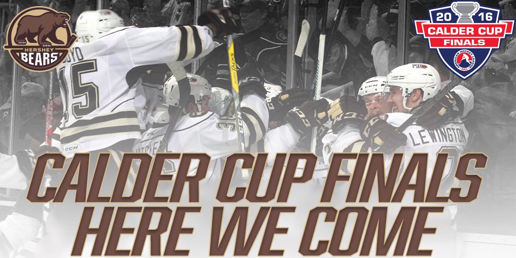 BEARS WIN and advance to the CALDER CUP FINALS!!! #hbh #CalderCup #DefendTheDen