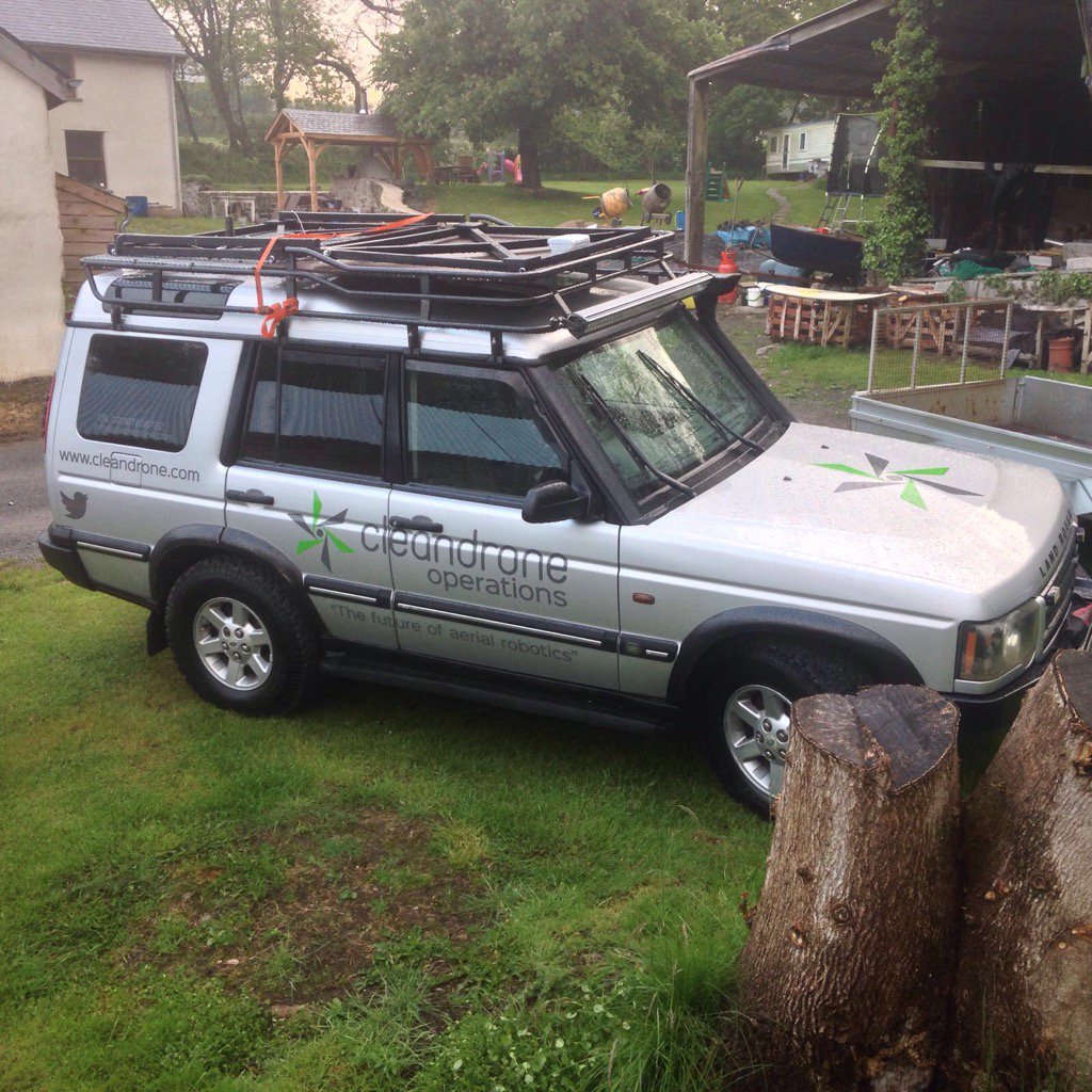 Cleandrone's tweet photo. Starting UK operations with our @Cleandrone rover https://t.co/yEqTMyWsgB