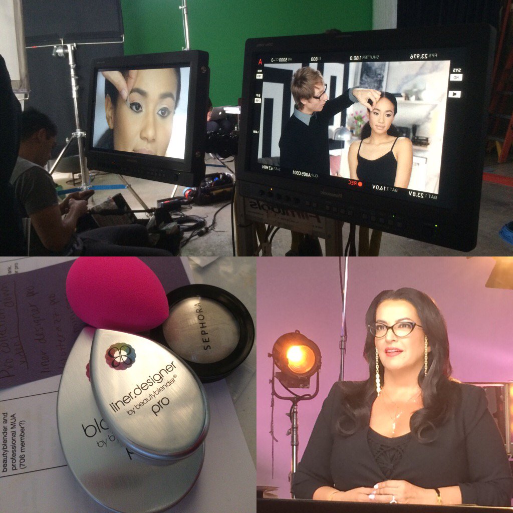 hello_mathis's tweet image. Amazing time onset creating videos for beautyblender's #ProCollection #beautyblender #Video Shoot