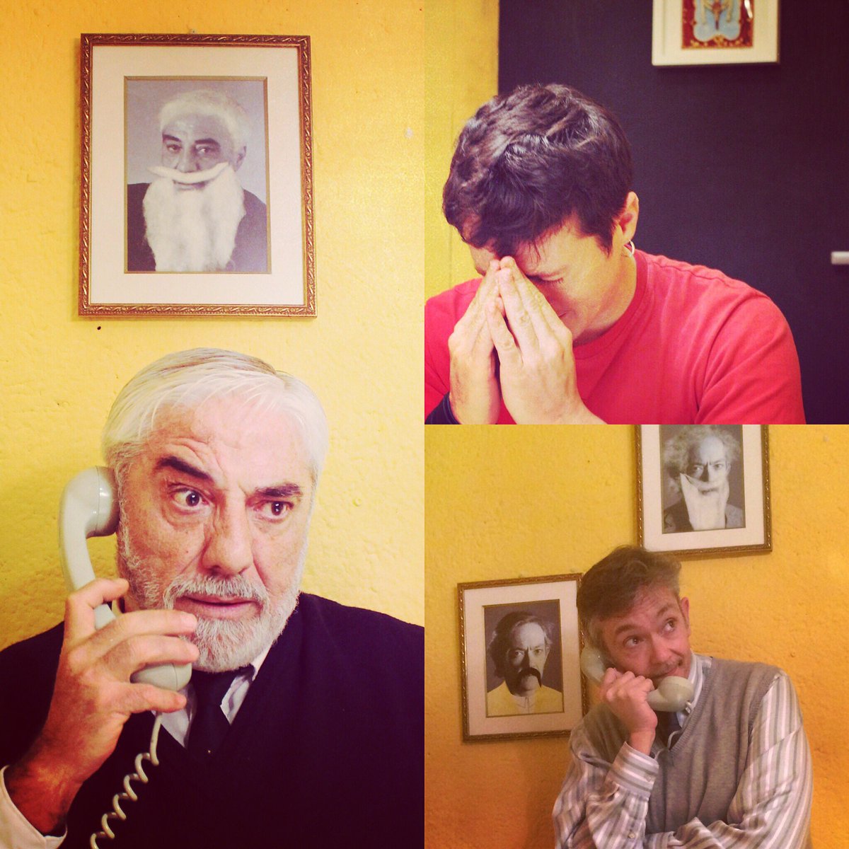 Galasigriz's tweet photo. Adiós #MicroRojo. Hoy último día. Nos ha salido rojo en @microteatro. Placer de equipo ❤️ https://t.co/MQwVJVpomM