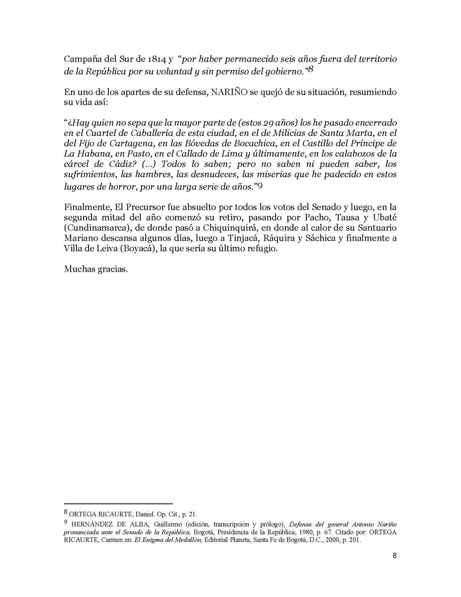 A Nariño protoconstitucionalista Discurso SSC (parte 2)