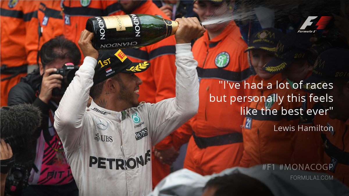 F1's tweet photo. .@LewisHamilton in #F1:
44 wins
91 podiums
173 starts
#MonacoGP wins: 2 (2008, 2016)
#F1FastFact https://t.co/o1u81vCouK