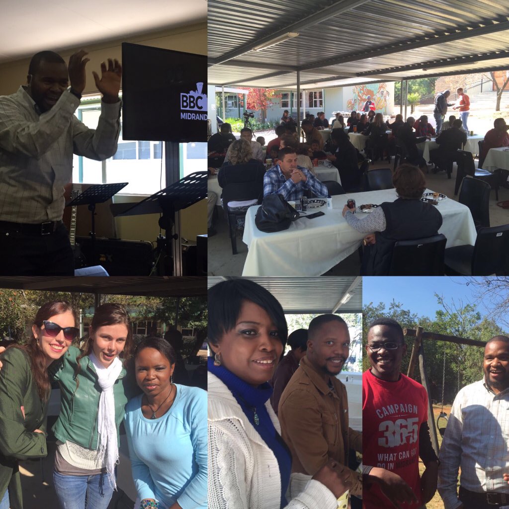 TNCMidrand's tweet photo. @Bryanstonbible 100 days since BBC Midrand launched! #growingincommunity #churchesplanting #acts29 https://t.co/vWdWNGctMm