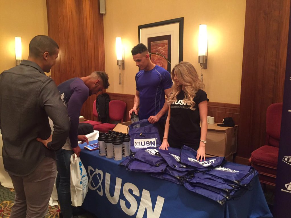USN_UK's tweet photo. Great weekend at the WBFF with #TeamUSN! https://t.co/bEmpZztNmo