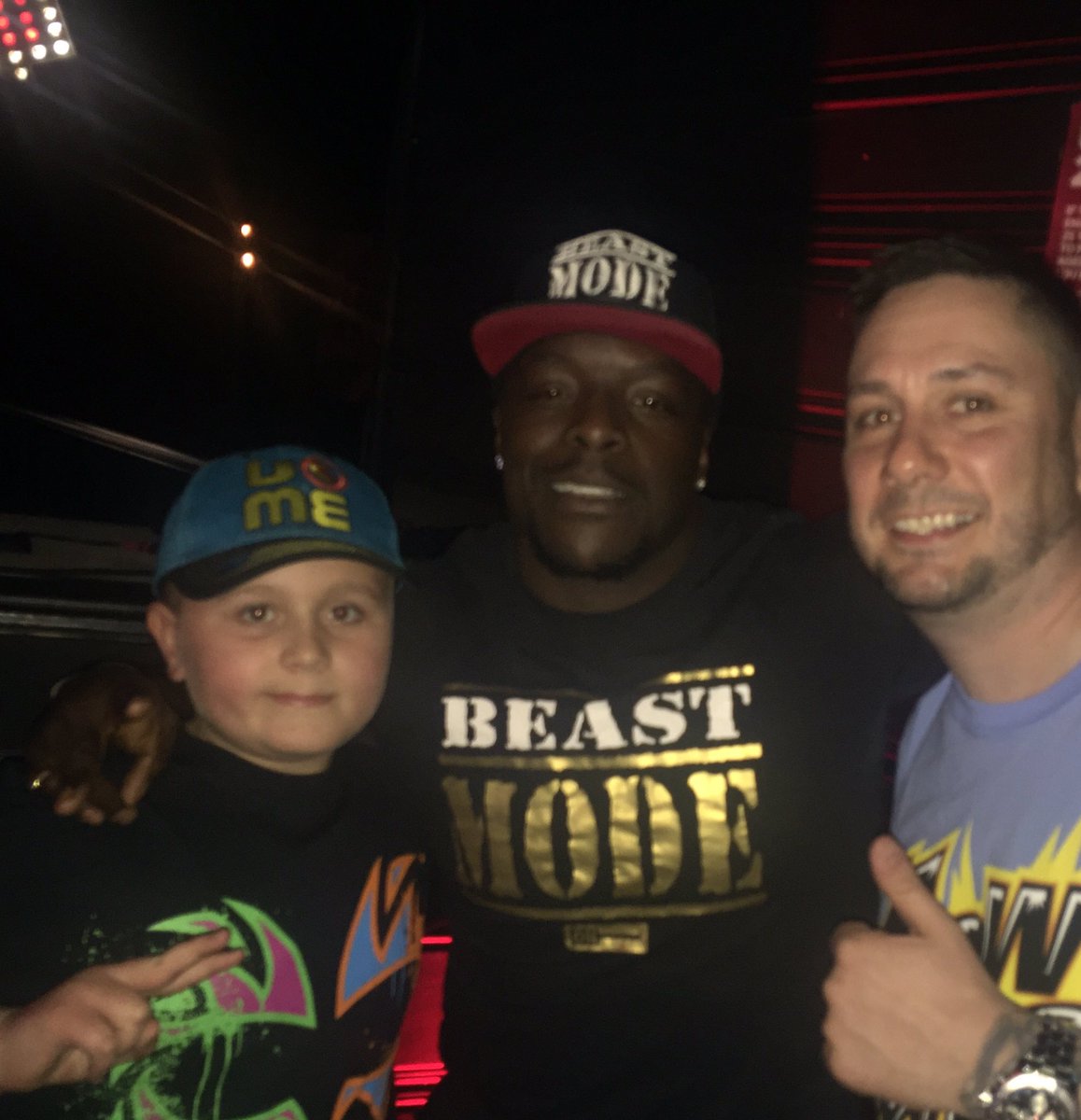 DinoNoble's tweet photo. Buzzing for Wembley tomorrow to see @daRealAkinfenwa #bmo #playoffs https://t.co/0ssNA9FkIi