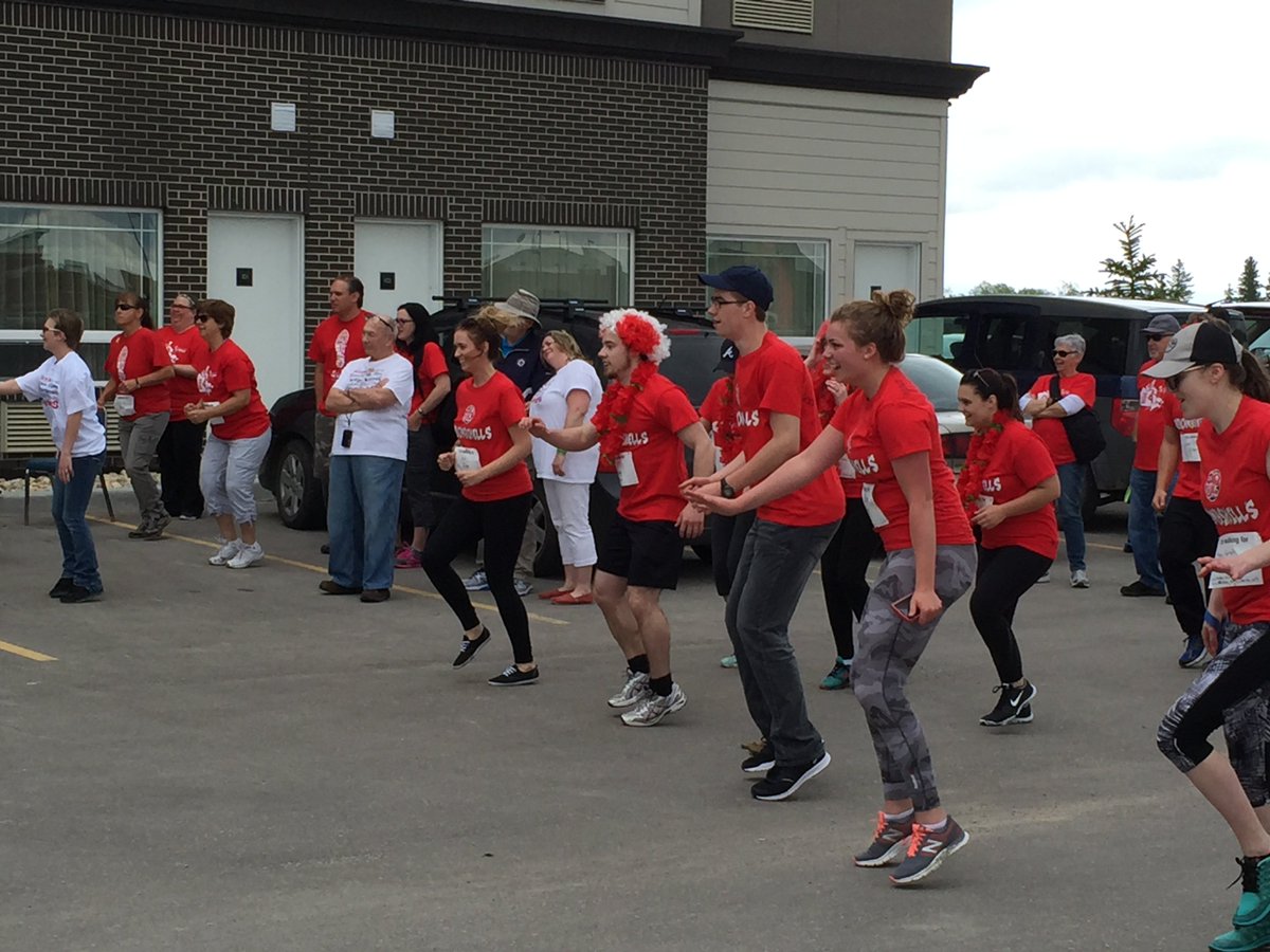 davebbbaxter's tweet photo. Lots of action at Canalta Selkirk hotel, some Zumba before the annual MS Walk https://t.co/j7z1FKRx88