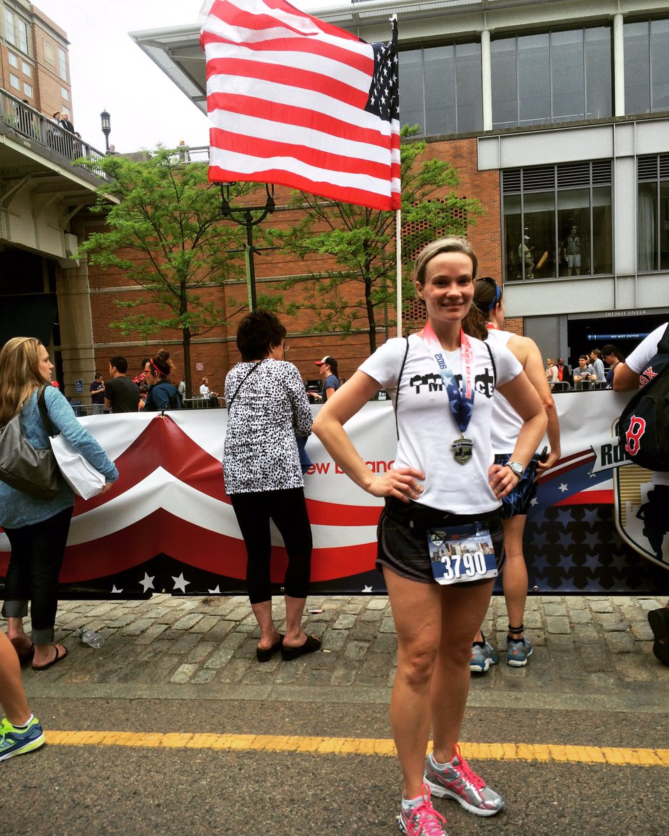 Pretty awesome #runtoremember #boston -I PR-ed by 8+ mins! viva la <a href="/informalrunning/">informalrunning</a> #TMIRCE #TMIRCEBOS
