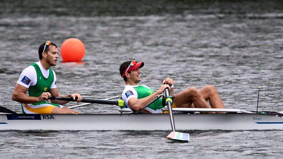 Photo from <a href="/WorldRowing/">World Rowing</a>  of our SA team's races today. Well done on some exciting results!