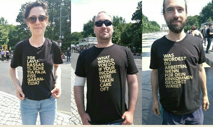basicincome2016's tweet photo. What would you do, if your income was taken care of? #generationgrundeinkommen #basicincome #basicincomeberlin2016 https://t.co/UUfHyQ2jtC
