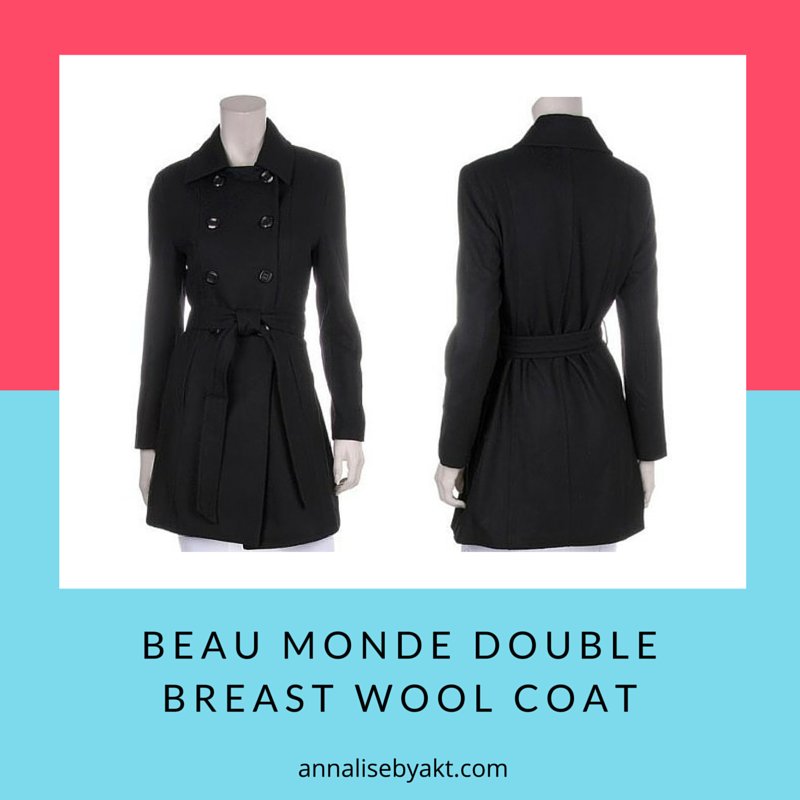 annalisebyakt's tweet image. Stylish #doublebreast #coat with side pockets and tied belt at waist.
Shop at: ow.ly/5DlQ300G0sX